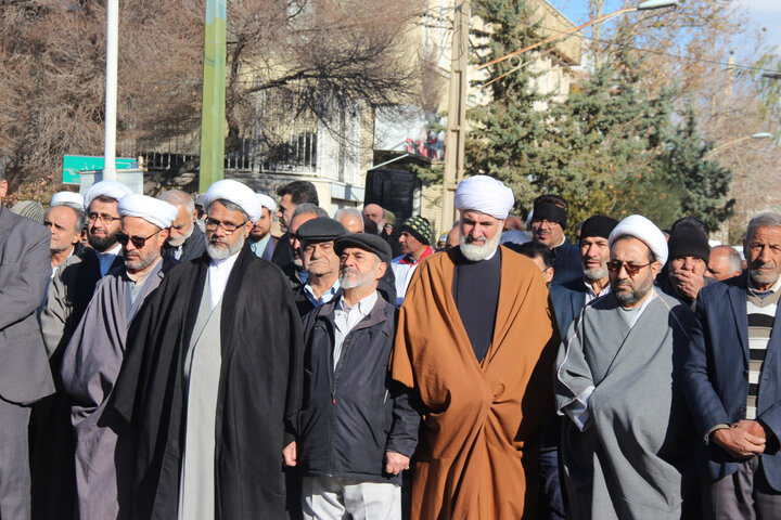 تصاویر / مراسم گرامیداشت حماسه نهم دی در قزوین برگزار شد