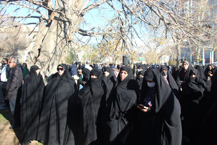 تصاویر / مراسم گرامیداشت حماسه نهم دی در قزوین برگزار شد