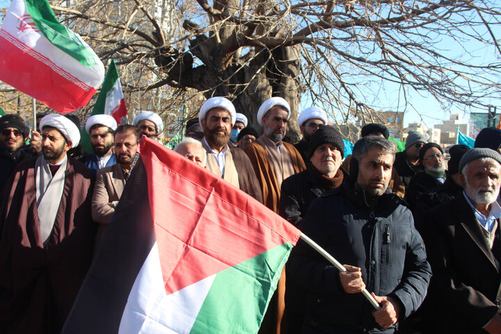 تصاویر / مراسم گرامیداشت حماسه نهم دی در قزوین برگزار شد