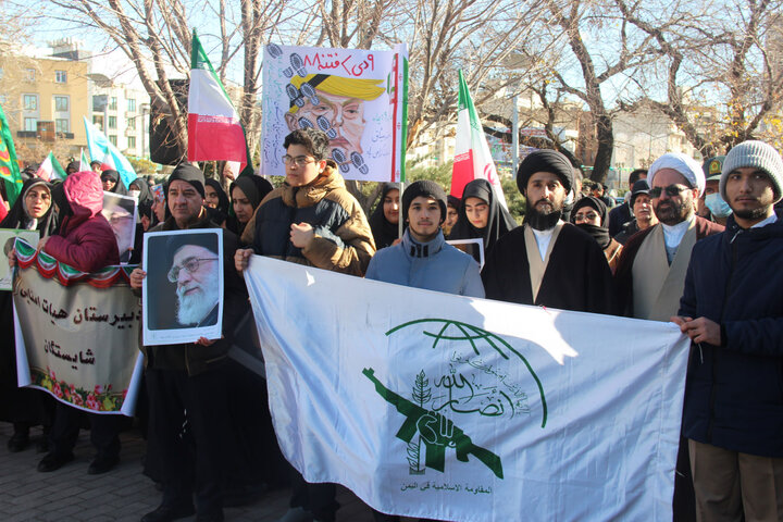 تصاویر / مراسم گرامیداشت حماسه نهم دی در قزوین برگزار شد