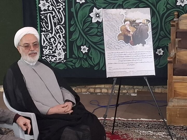 تصاویر/ بهره برداری حسینیه و مسجدمجتمع بین المللی نهج البلاغه کاشان