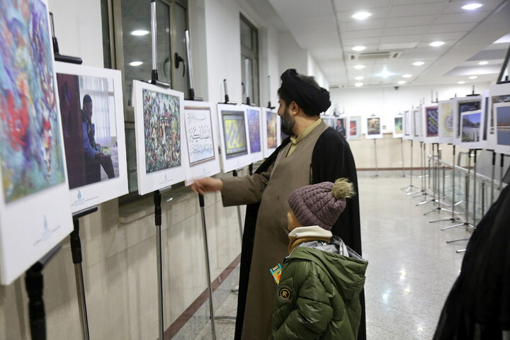 تصاویر/ نمایشگاه عکس دهمین جشنواره «هنر آسمانی»