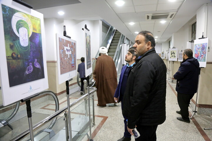 تصاویر/ نمایشگاه عکس دهمین جشنواره «هنر آسمانی»