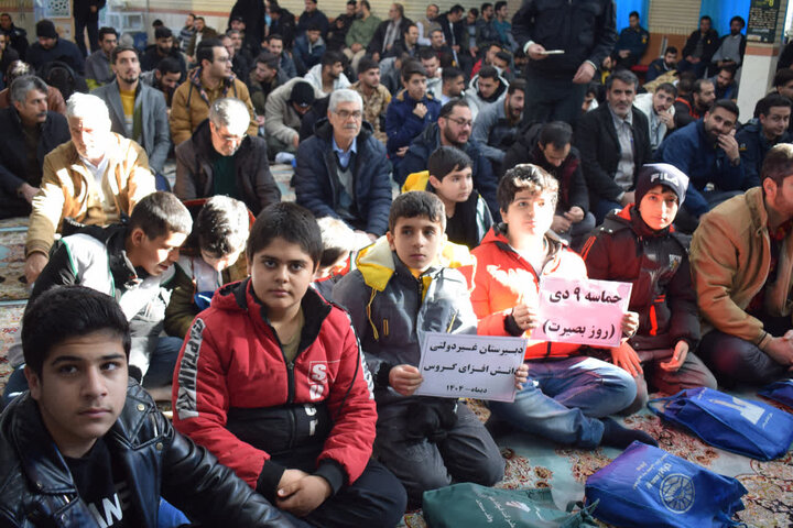 تصاویر/آیین گرامیداشت حماسه ۹دی در بیجار