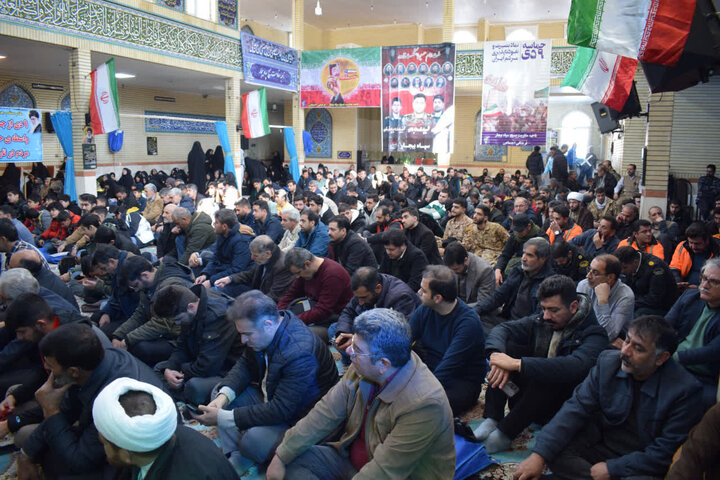 تصاویر/آیین گرامیداشت حماسه ۹دی در بیجار