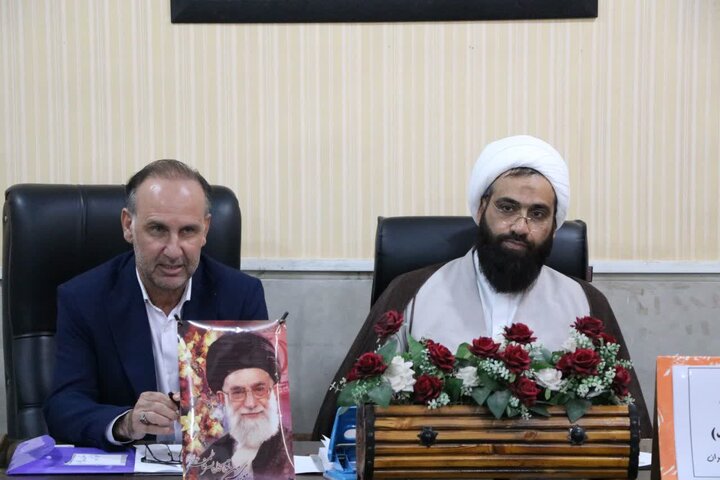 تصاویر/بازدید امام جمعه شهرستان از مدیریت آموزش و پرورش دهلران