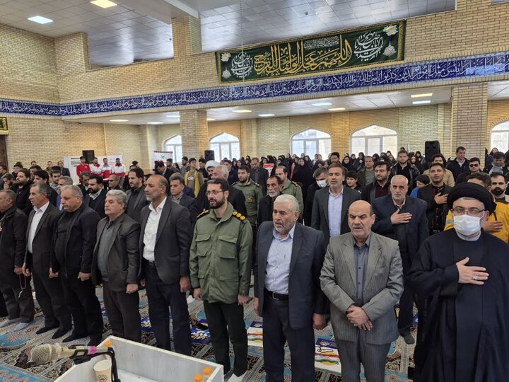 تصاویر/اجتماع بزرگ گرامیداشت حماسه نهم دی در شهرستان چوار