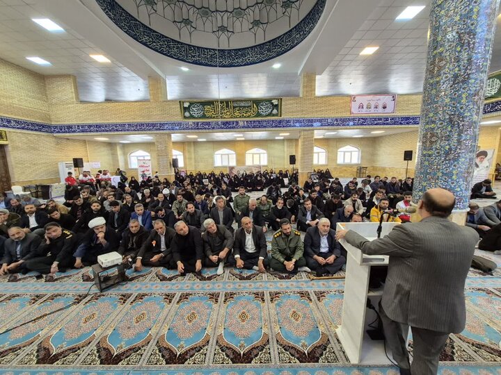 تصاویر/اجتماع بزرگ گرامیداشت حماسه نهم دی در شهرستان چوار