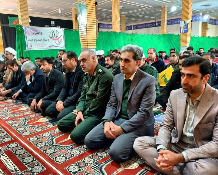 تصاویر/بزرگداشت حماسه نهم دی‌ در شهرستان سیروان