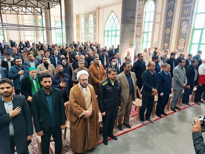 تصاویر/ مراسم گرامیداشت روز نهم دی در بردسیر