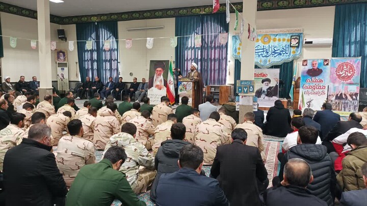 تصاویر/ آیین گرامیداشت حماسه ۹دی در خداآفرین