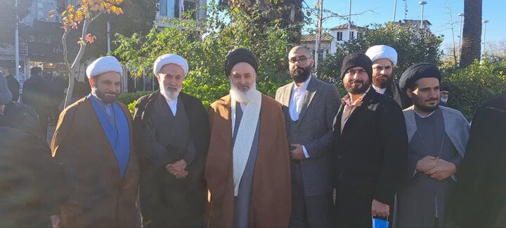 حضور طلاب و روحانیون استان گیلان در یوم‌الله نهم دی، روز بصیرت و میثاق امت با ولایت