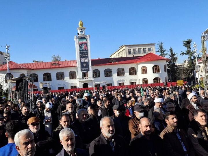 حضور طلاب و روحانیون استان گیلان در یوم‌الله نهم دی، روز بصیرت و میثاق امت با ولایت