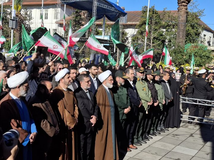 حضور طلاب و روحانیون استان گیلان در یوم‌الله نهم دی، روز بصیرت و میثاق امت با ولایت