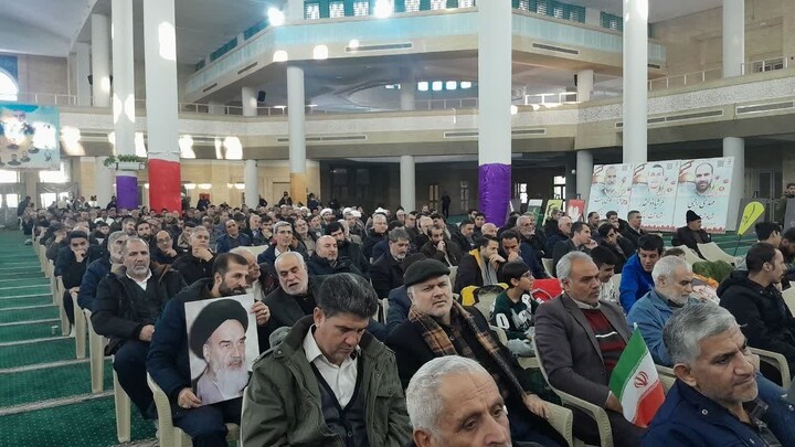 تصاویر/ آیین گرامیداشت حماسه ۹دی در زنجان