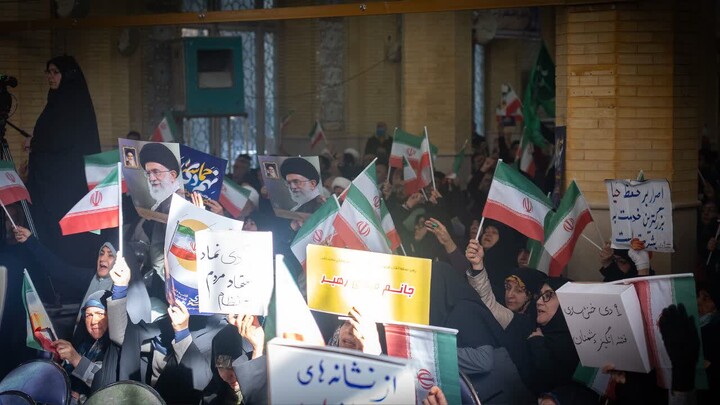 مراسم گرامیداشت حماسه نهم دی ماه  در کرج