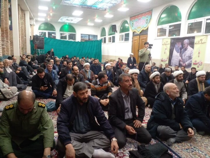 تصاویر/ آیین گرامیداشت حماسه ۹دی در سراب