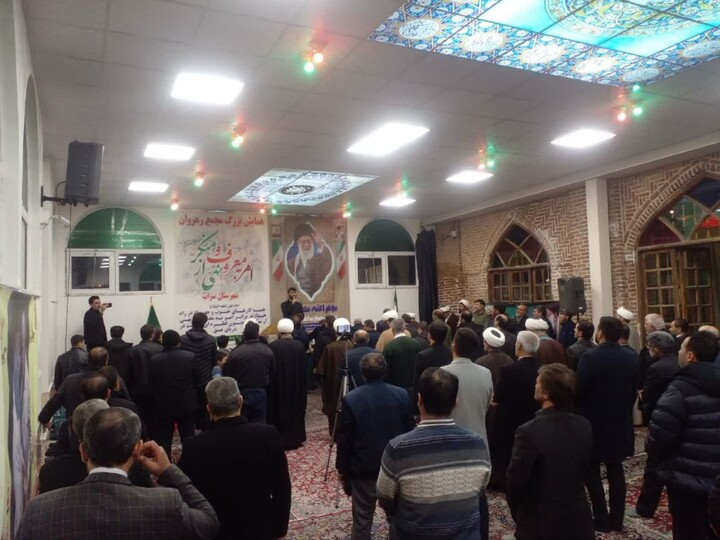 تصاویر/ آیین گرامیداشت حماسه ۹دی در سراب