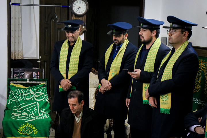 تصاویر/ تکریم اهالی رسانه‌ خبر از خانواده شهیدان محرابیان