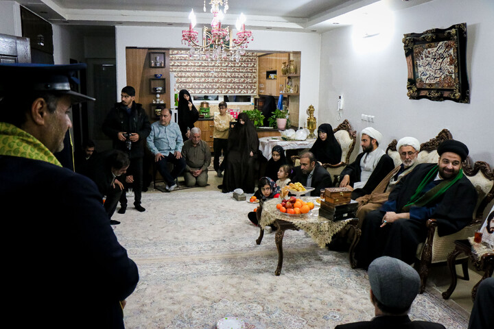 تصاویر/ تکریم اهالی رسانه‌ خبر از خانواده شهیدان محرابیان