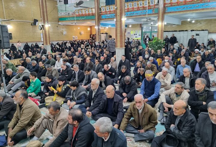 تصاویر/یادواره شهید حاج قاسم سلیمانی و شهدای شهرک قدس اراک