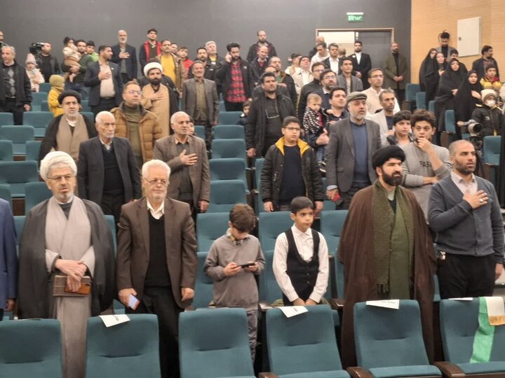 تصاویر/آیین تجلیل بیش از50 حافظ کل نهج البلاغه موسسه امیرالمومنین (ع) کاشان