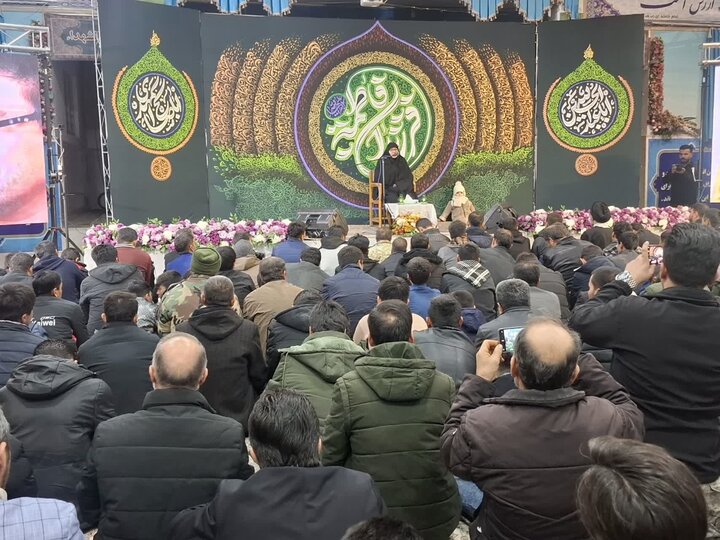 تصاویر/ یادواره فرزندان فاطمه و سالگردشهادت حاج قاسم سلیمانی در کاشان