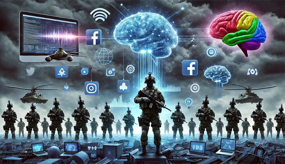 نقش هوش مصنوعی در تهدیدات نرم‌افزاری در جنگ شناختی