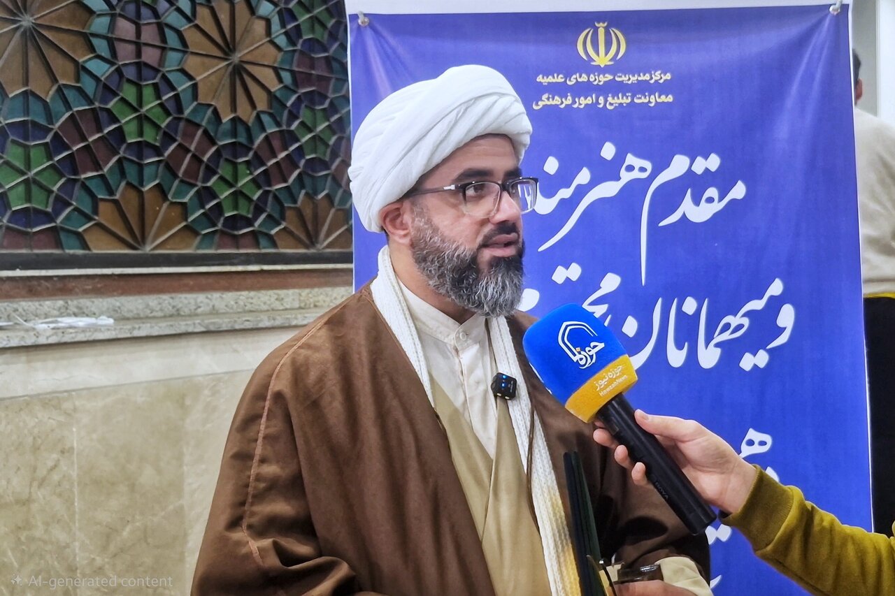 شناسایی ظرفیت‌های ناشناخته طلاب از فواید جشنواره هنر آسمانی است