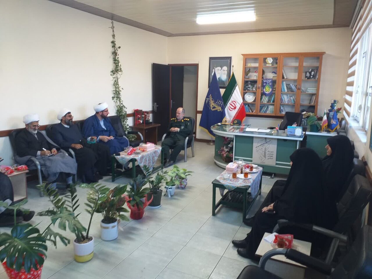 رایزنی تبلیغی حوزه علمیه گیلان در شرق استان با محوریت جذب طلاب+عکس