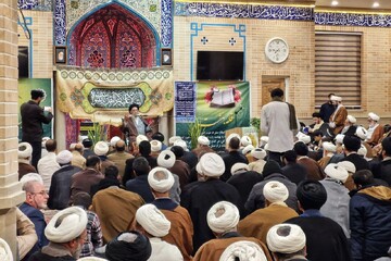 تصاویر/ دیدار طلاب و فضلای اصفهانی ساکن قم با نماینده ولی فقیه در استان اصفهان