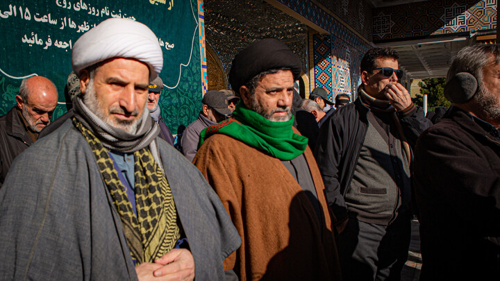 تصاویر/برگزاری مراسم روز بصیرت و میثاق امت با ولایت در آستان مقدس امامزاده عبدالله همدان