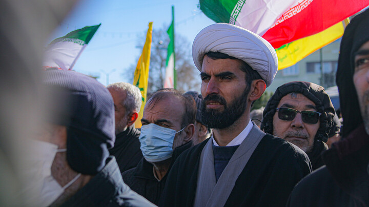 تصاویر/برگزاری مراسم روز بصیرت و میثاق امت با ولایت در آستان مقدس امامزاده عبدالله همدان