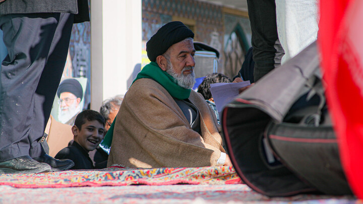 تصاویر/برگزاری مراسم روز بصیرت و میثاق امت با ولایت در آستان مقدس امامزاده عبدالله همدان