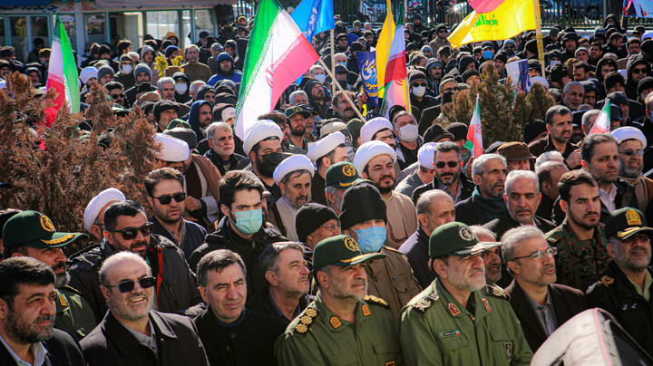 تصاویر/برگزاری مراسم روز بصیرت و میثاق امت با ولایت در آستان مقدس امامزاده عبدالله همدان