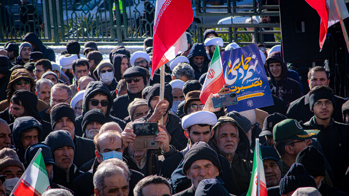 تصاویر/برگزاری مراسم روز بصیرت و میثاق امت با ولایت در آستان مقدس امامزاده عبدالله همدان