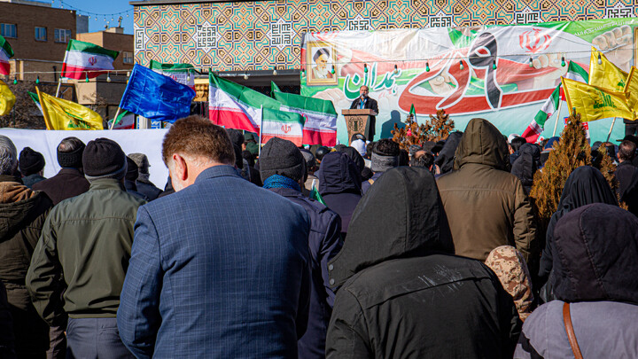 تصاویر/برگزاری مراسم روز بصیرت و میثاق امت با ولایت در آستان مقدس امامزاده عبدالله همدان