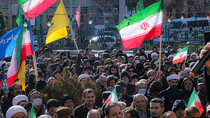 تصاویر/برگزاری مراسم روز بصیرت و میثاق امت با ولایت در آستان مقدس امامزاده عبدالله همدان