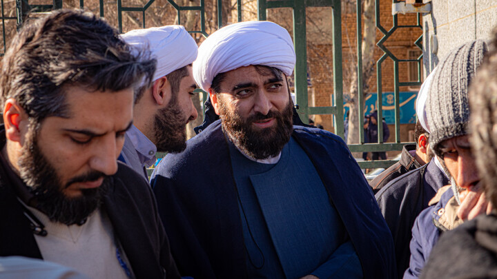 تصاویر/برگزاری مراسم روز بصیرت و میثاق امت با ولایت در آستان مقدس امامزاده عبدالله همدان