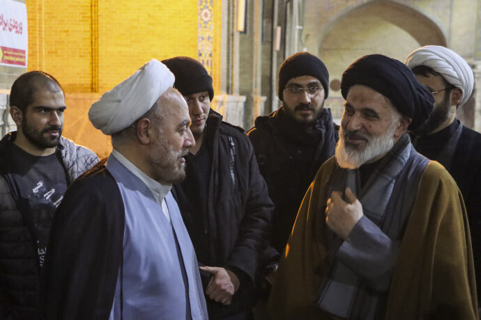 تصاویر/ درس اخلاق حجت الاسلام والمسلمین یزدان پناه در مسجد شهید مطهری