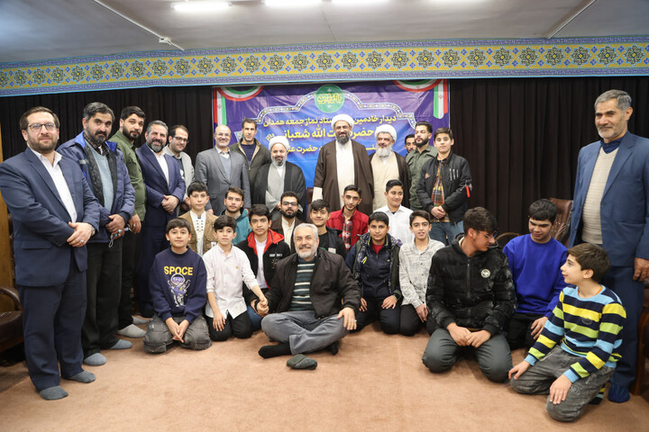 تصاویر / دیدار خادمین برادر ستاد نماز جمعه همدان با نماینده ولی فقیه در استان