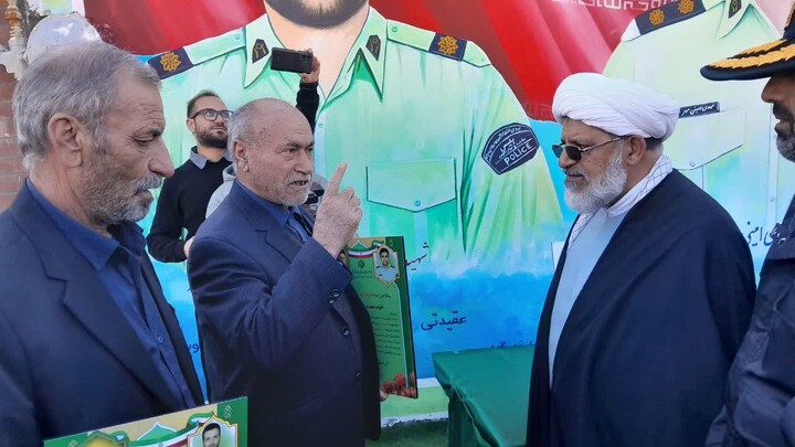 تصاویر/ رونمایی از تمثال شهدای والامقام فراجا در کهگیلویه‌وبویراحمد