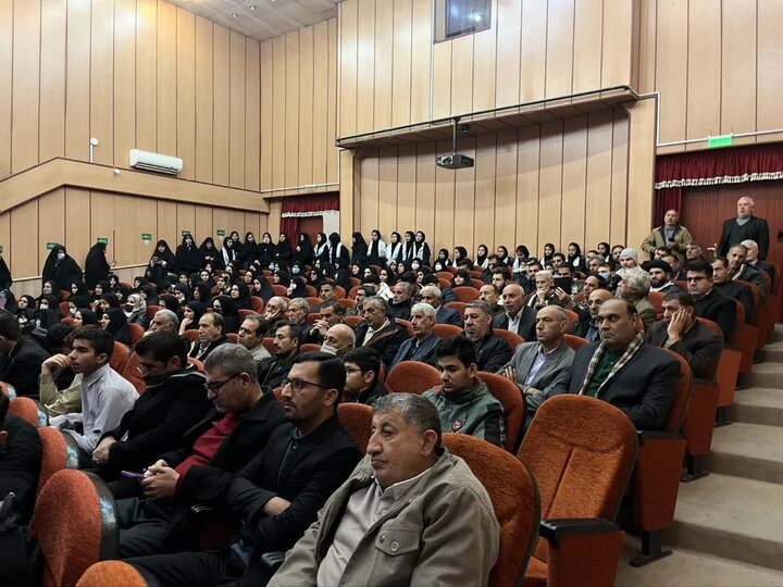 تصاویر/مراسم سالروز شهادت حاج قاسم سلیمانی در  شهرستان ایوان