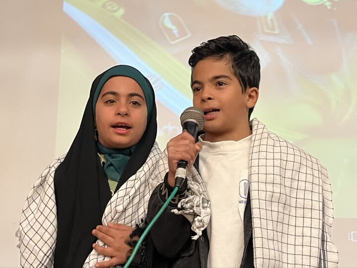 تصاویر/مراسم سالروز شهادت حاج قاسم سلیمانی در  شهرستان ایوان