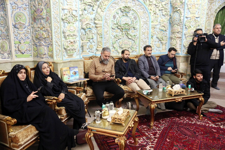 تصاویر/ بازدید ویژه خبرنگاران از آستان مقدس حضرت فاطمه معصومه (سلام‌الله‌علیها)