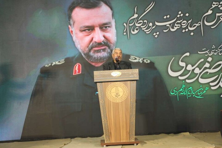 تصاویر/  مراسم دومین سالگرد شهادت سردار شهید «سید رضی موسوی چاشمی» در مهدی‌شهر