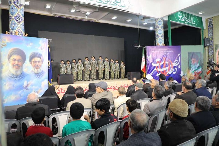 تصاویر/  مراسم دومین سالگرد شهادت سردار شهید «سید رضی موسوی چاشمی» در مهدی‌شهر
