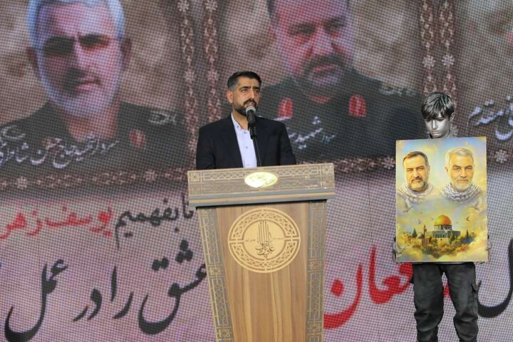 تصاویر/  مراسم دومین سالگرد شهادت سردار شهید «سید رضی موسوی چاشمی» در مهدی‌شهر