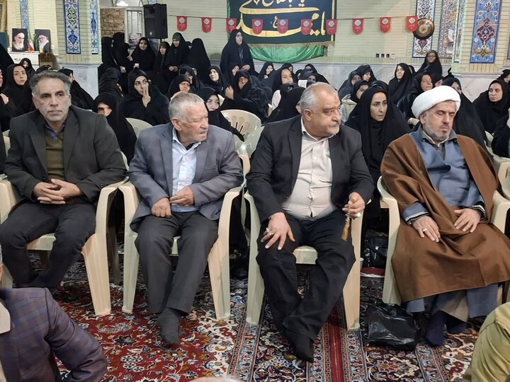 تصاویر/یادواره شهدای حسن آبادکاشان همراه باگرامیداشت شهدای جنگ 12روزه