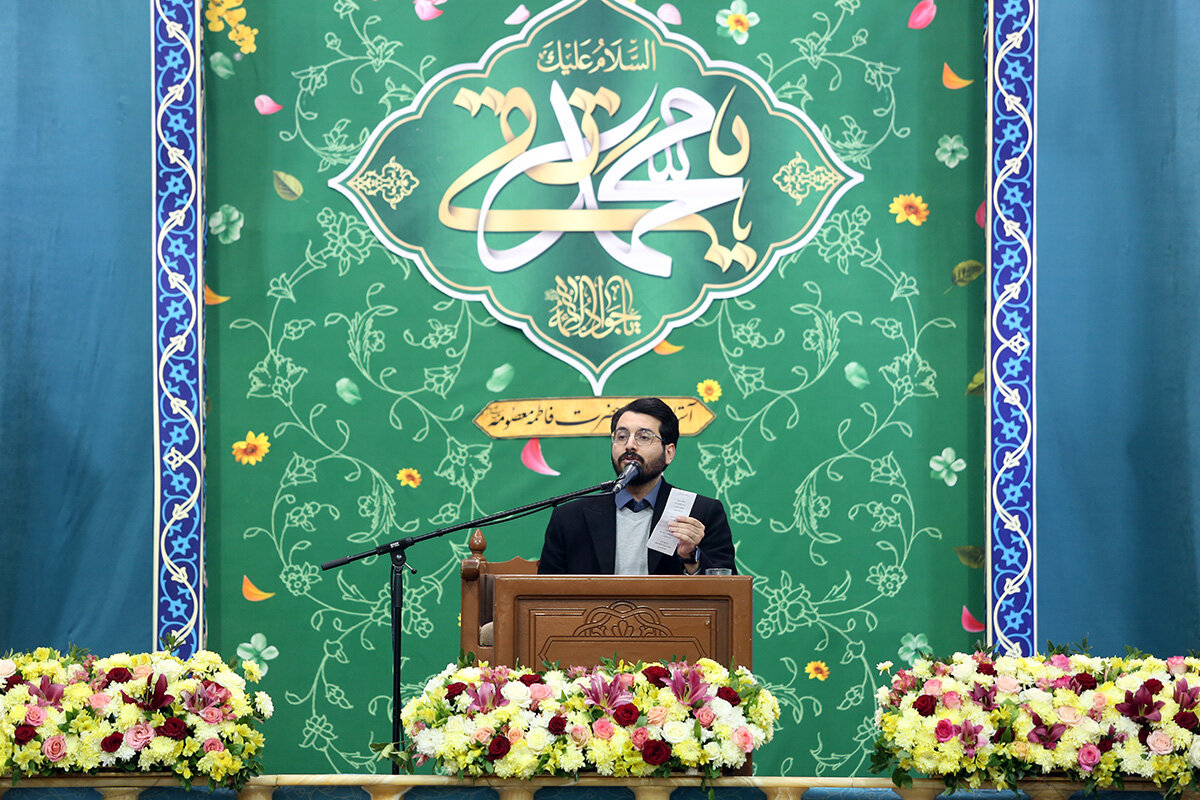 برپایی جشن میلاد امام جواد(ع) در حرم بانوی کرامت + تصاویر